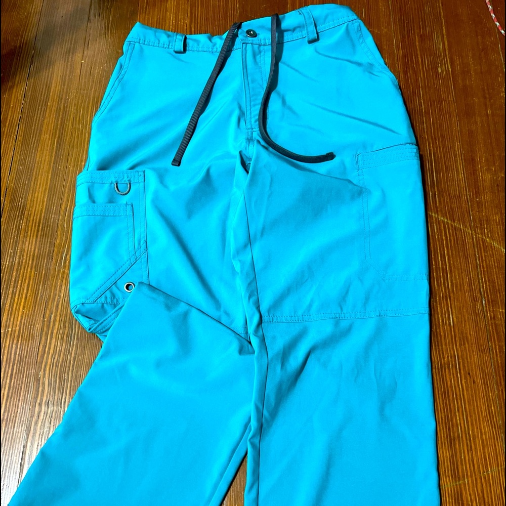 Infinity bottom scrub teal